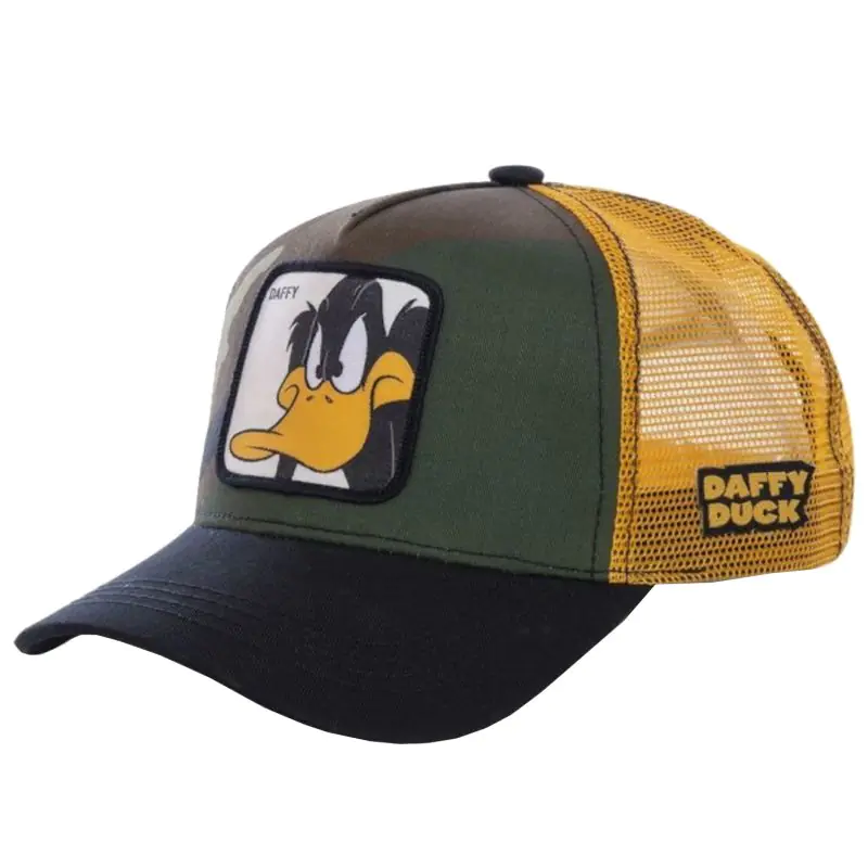 ⁨Capslab Looney Tunes Daffy Duck Cap CL-LOO (kolor Zielony. Żółty, rozmiar One size)⁩ w sklepie Wasserman.eu