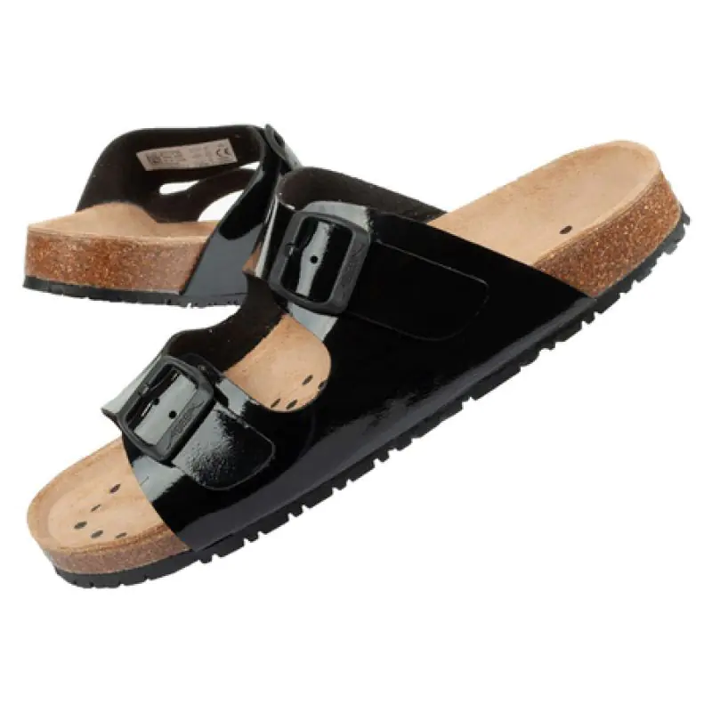 ⁨Klapki robocze Abeba Sandals Black W (kolor Czarny)⁩ w sklepie Wasserman.eu