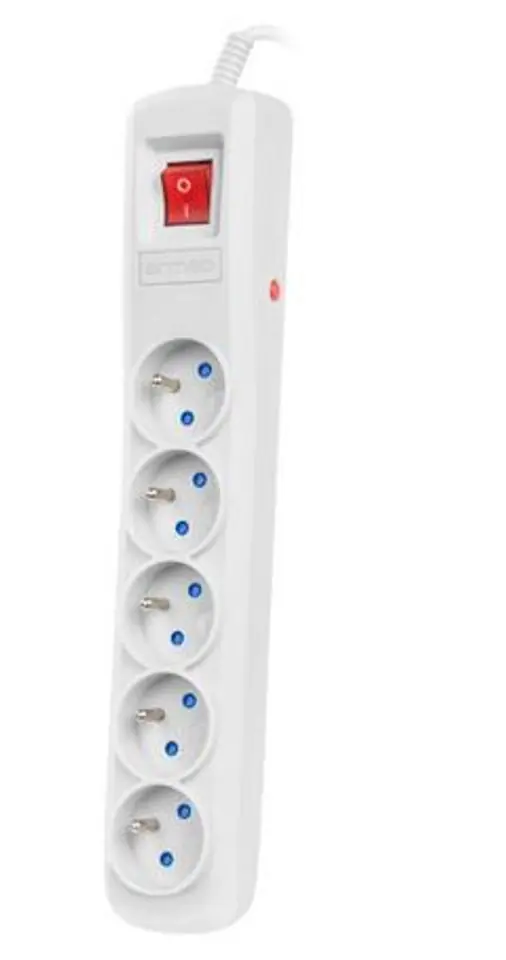⁨Power strip ARC5 3m grey ARC5/30/SZ⁩ at Wasserman.eu