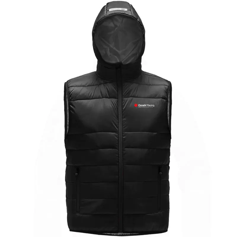 ⁨Ozoshi Hakone Men's Vest Black OZ93364 2XL⁩ at Wasserman.eu
