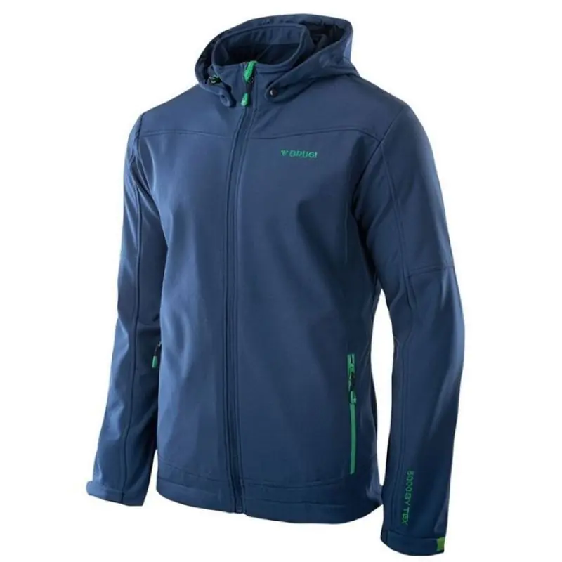 ⁨Kurtka softshell Brugi 4ndr M 92800147806 (kolor Niebieski, rozmiar M)⁩ w sklepie Wasserman.eu