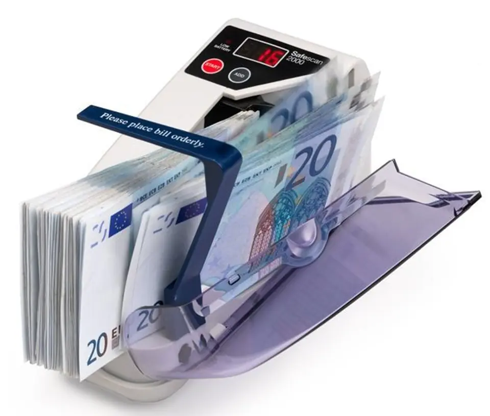 ⁨2000 BANKNOTE COUNTER POCKET-SIZE⁩ at Wasserman.eu