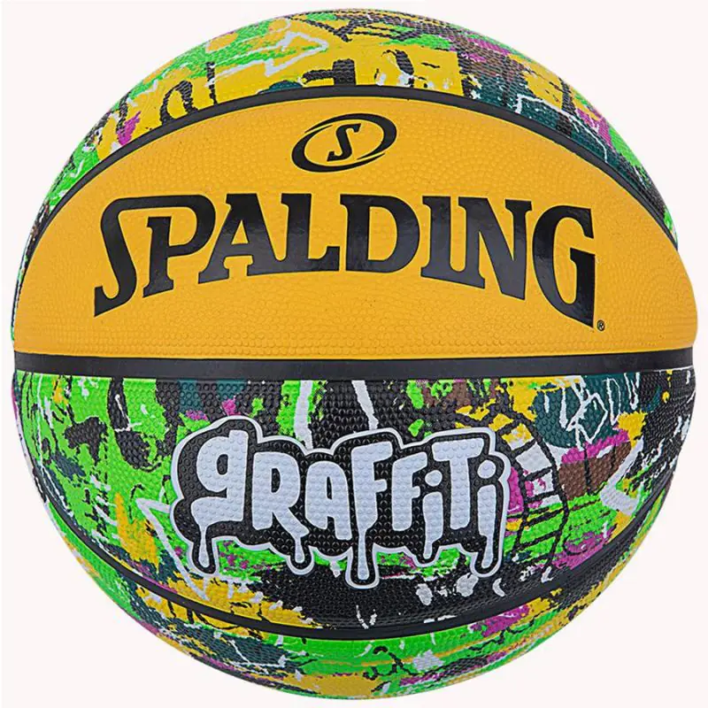 ⁨Piłka Spalding Graffitti (kolor Wielokolorowy, rozmiar 7)⁩ w sklepie Wasserman.eu