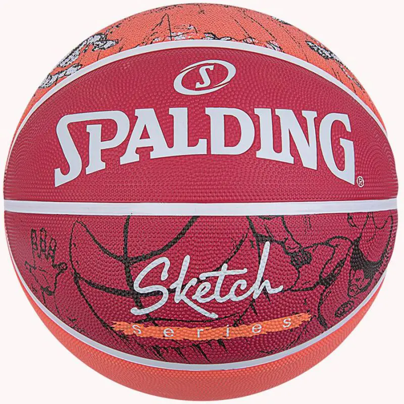 ⁨Piłka Spalding Sketch Drible (kolor Różowy, rozmiar 7)⁩ w sklepie Wasserman.eu