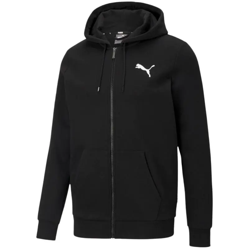 ⁨Bluza Puma Essentials Hoodie M 586702 (kolor Czarny, rozmiar S)⁩ w sklepie Wasserman.eu