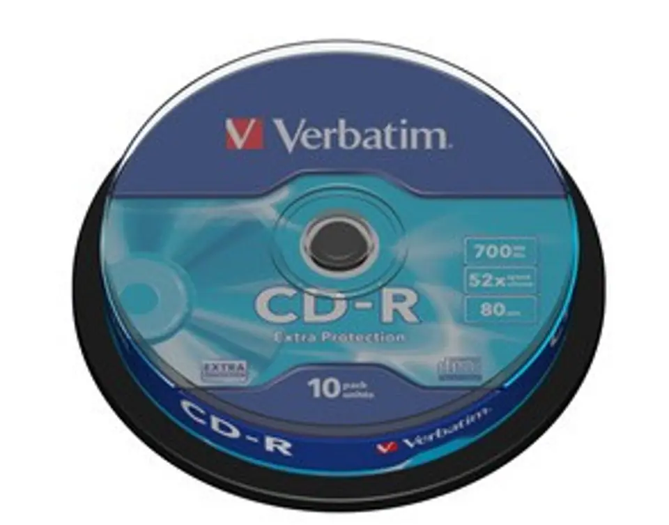 CD-R 52x 700MB 10P CB DL Ex Prot 43437 at Wasserman.eu