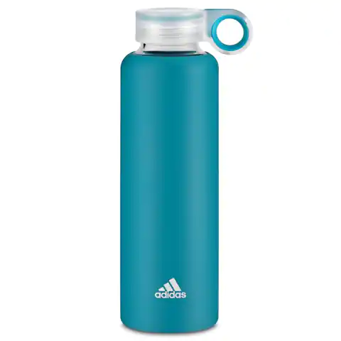 ⁨Butelka na wodę adidas ACTIVE TEAL 410 ML ADYG-40100TL (kolor Niebieski)⁩ w sklepie Wasserman.eu