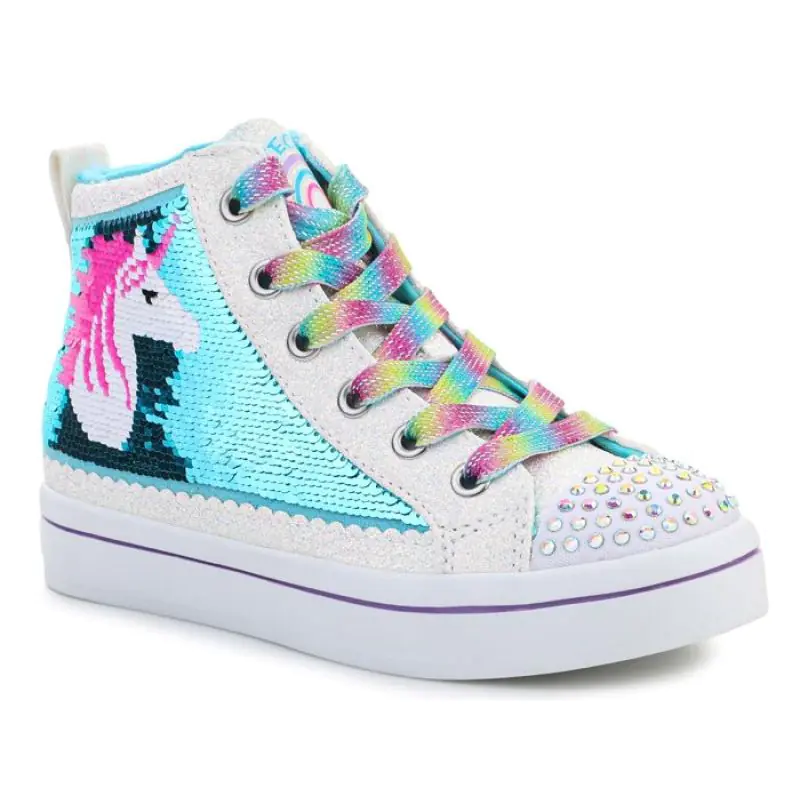 ⁨Buty Skechers Unicorn Surprise Jr 314550L (kolor Wielokolorowy, rozmiar EU 27.5)⁩ w sklepie Wasserman.eu