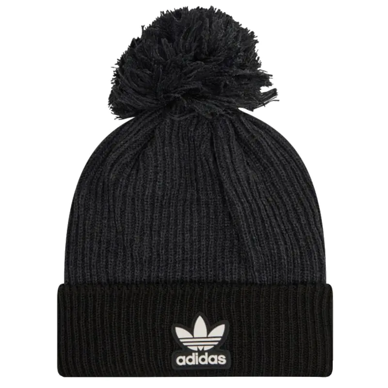 ⁨Czapka adidas Adicolor Collegiate Pom Beanie (kolor Czarny, rozmiar OSFW)⁩ w sklepie Wasserman.eu