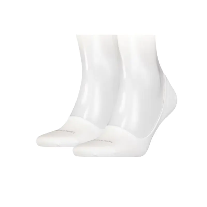 ⁨Skarpety Calvin Klein Footie Mid Cut 2P (kolor Biały, rozmiar 43-46)⁩ w sklepie Wasserman.eu
