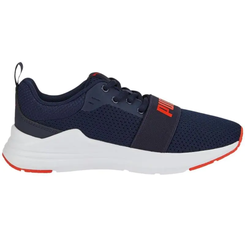 ⁨Buty Puma Wired Run Jr 374214 (kolor Granatowy, rozmiar 38.5)⁩ w sklepie Wasserman.eu