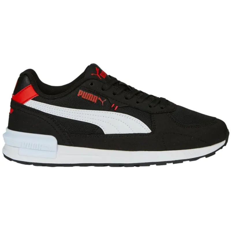 ⁨Puma Graviton Jr Kids Shoes Black & White 381987 11⁩ at Wasserman.eu