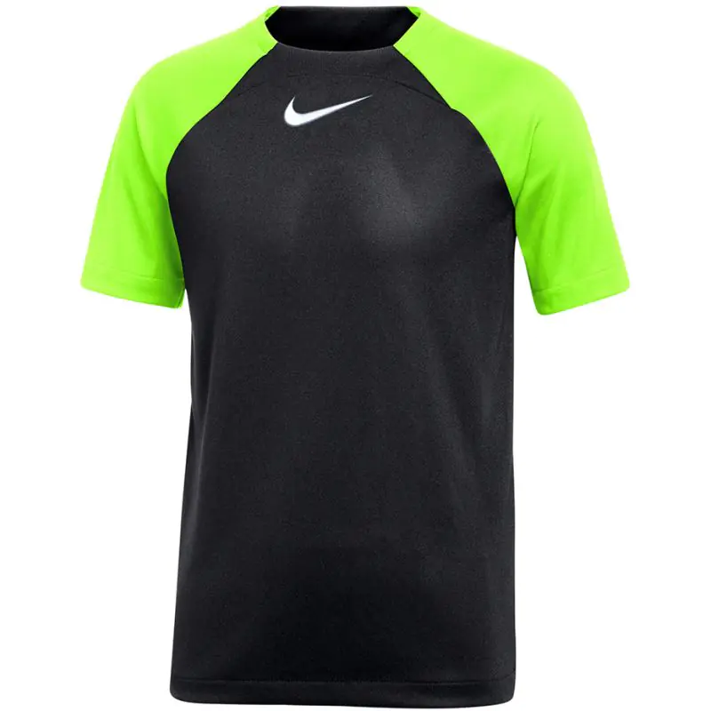 ⁨Koszulka Nike DF Academy Pro SS Top K Jr DH9277 (kolor Czarny. Zielony, rozmiar M)⁩ w sklepie Wasserman.eu