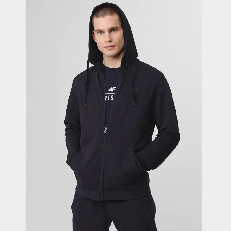 ⁨Men's sweatshirt 4F dark navy blue H4Z22 BLM353 30S S⁩ at Wasserman.eu