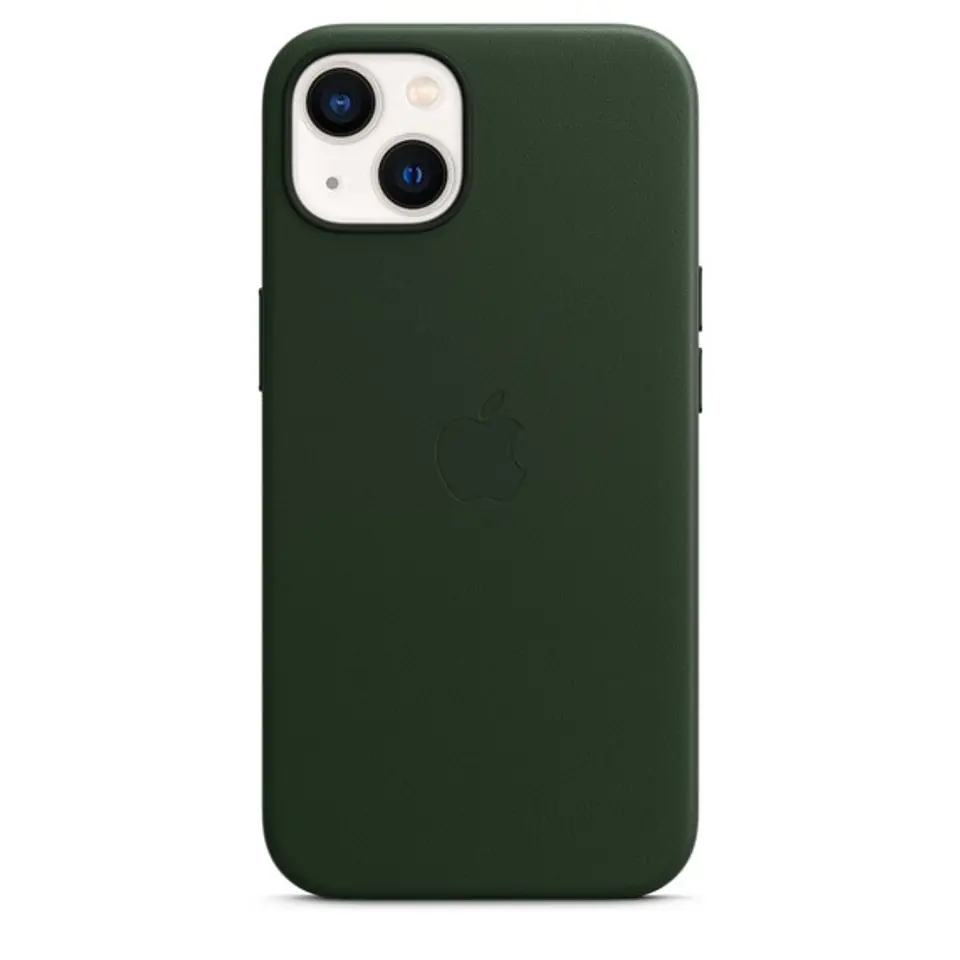 iPhone 13 Leather Case with MagSafe - Sequoia Green at Wasserman.eu