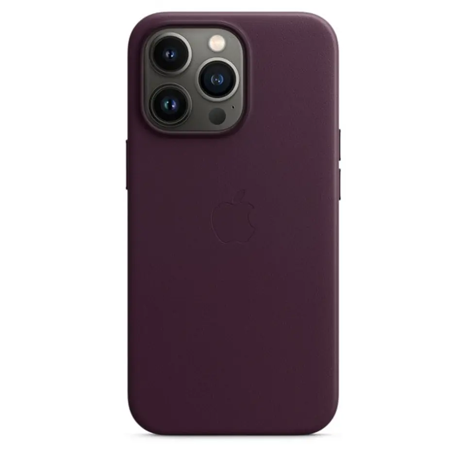 iPhone 13 Pro Leather Case with MagSafe - Dark Cherry at Wasserman.eu