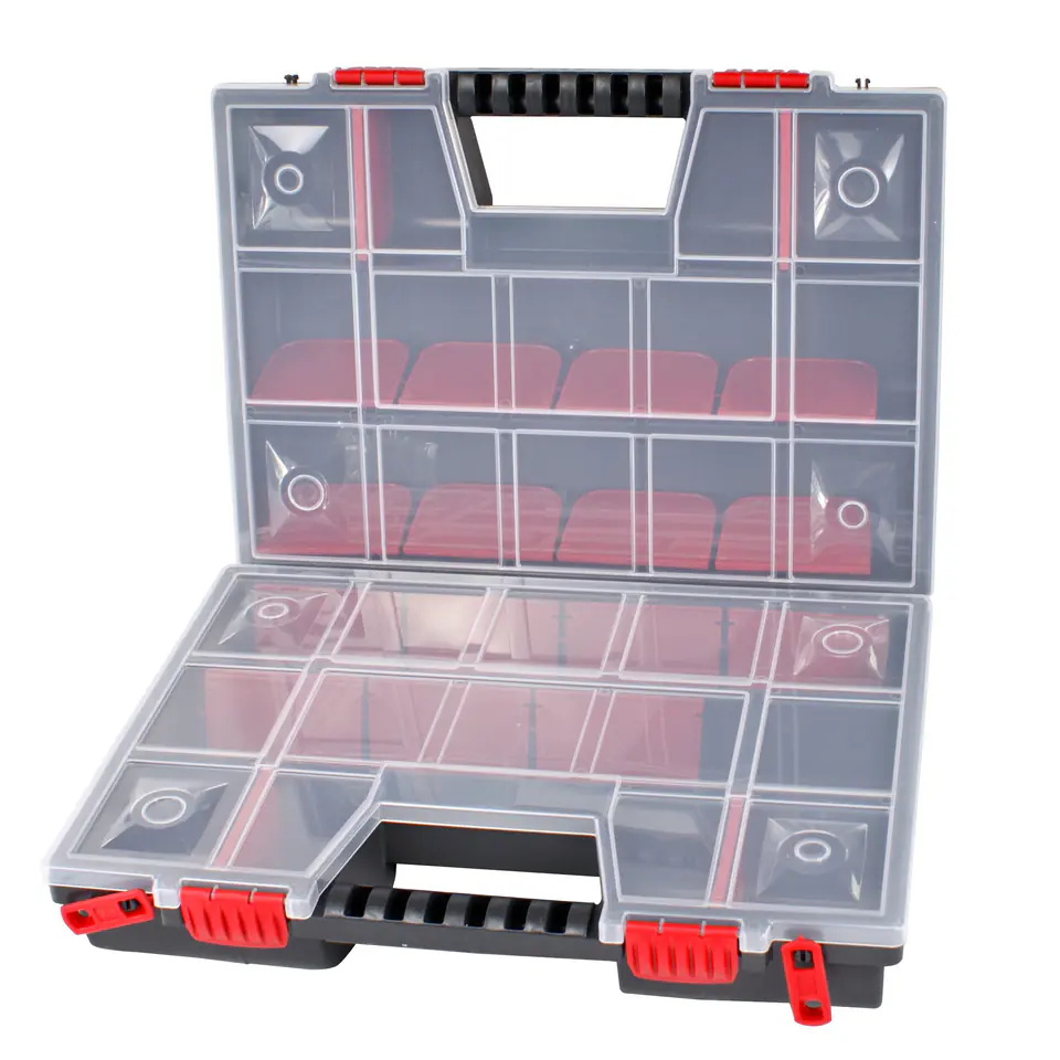 ⁨35706 Organizer z rączką 30 przegródek, 130x290x390 mm, Proline⁩ w sklepie Wasserman.eu