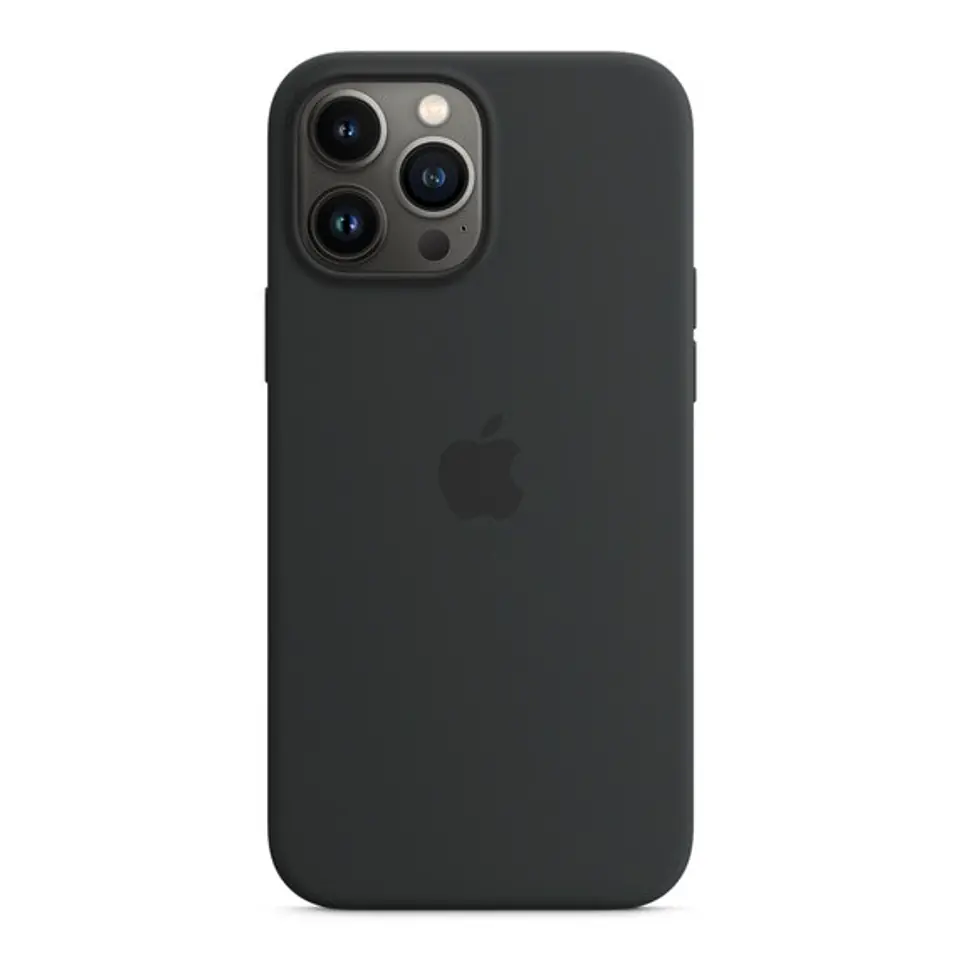 iPhone 13 Pro Max Silicone Case with MagSafe - Midnight at Wasserman.eu