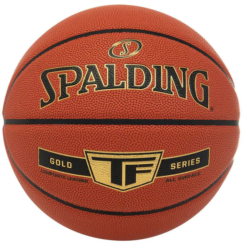 ⁨Piłka do koszykówki Spalding Gold TF (kolor Brązowy, rozmiar 7)⁩ w sklepie Wasserman.eu