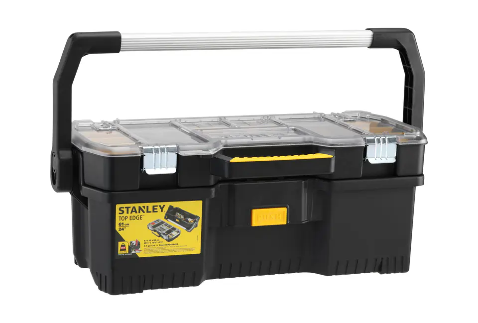 24"TOTE+ORGANISER BLK/ST.YELLOW at Wasserman.eu