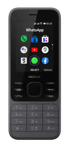 ⁨6300 4G DS Mobile Phone Black⁩ at Wasserman.eu