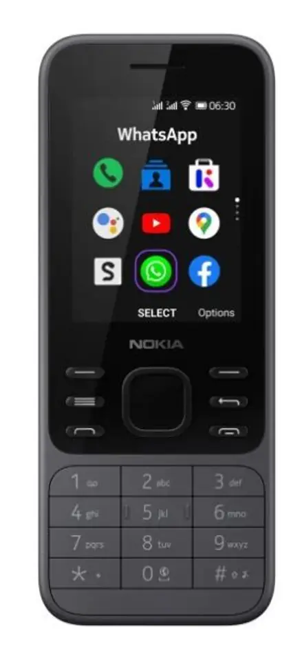 6300 4G DS Mobile Phone Black at Wasserman.eu