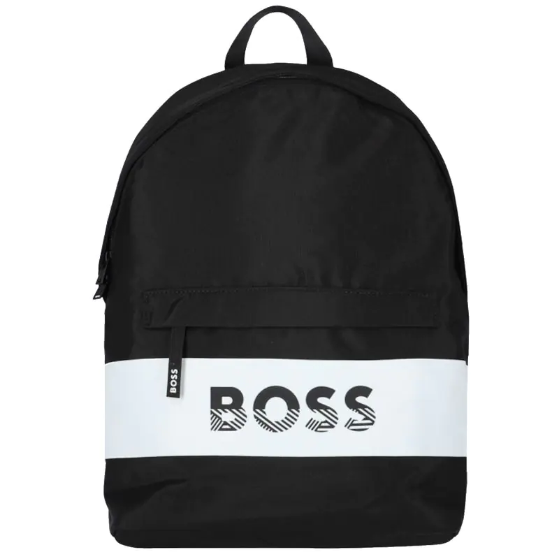 ⁨Plecak Boss Logo Backpack J20366 (kolor Czarny, rozmiar One size)⁩ w sklepie Wasserman.eu