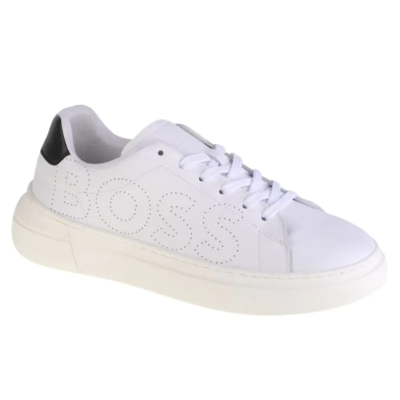 ⁨Buty Boss Trainers Jr J29310 (kolor Biały, rozmiar 34)⁩ w sklepie Wasserman.eu