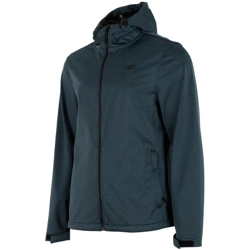 ⁨Men's 4F softshell jacket dark navy blue melange H4Z22 SFM350 30M⁩ at Wasserman.eu