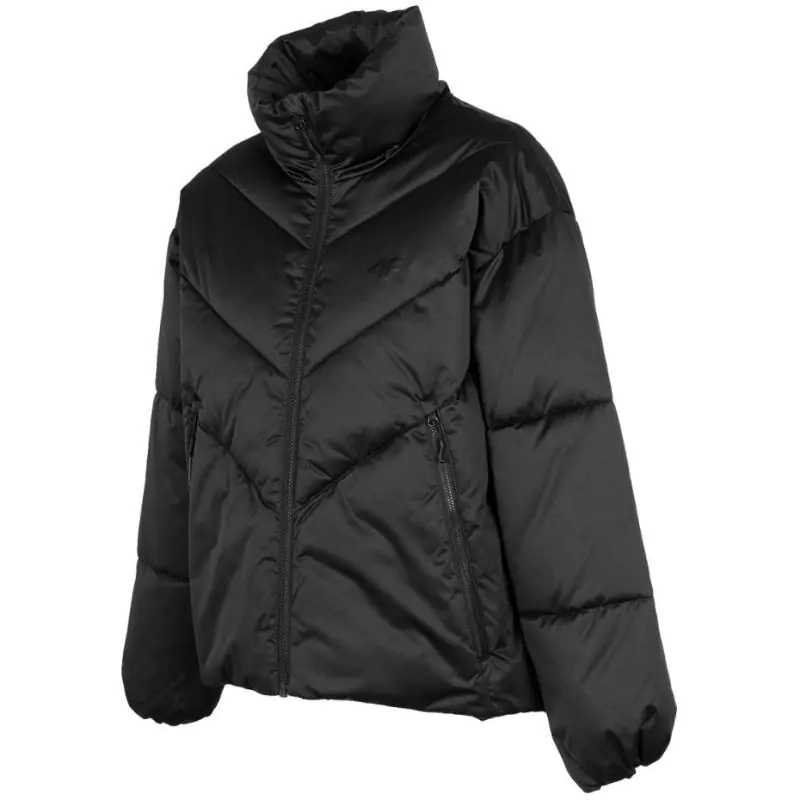 ⁨Women's jacket 4F deep black H4Z22 KUDP019 20S⁩ at Wasserman.eu