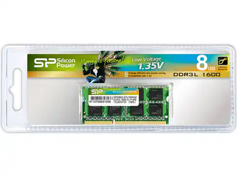 ⁨DDR3 SODIMM 8GB/1600 CL11 (512*8) Low Voltage⁩ w sklepie Wasserman.eu