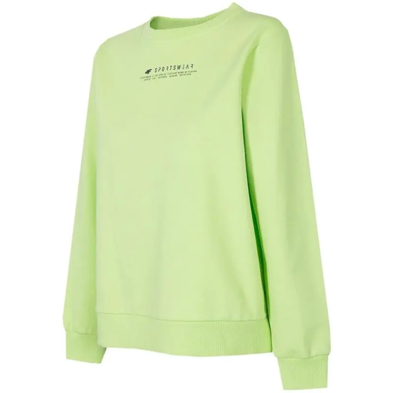 ⁨Women's sweatshirt 4F juicy green H4Z22 BLD020 45S L⁩ at Wasserman.eu