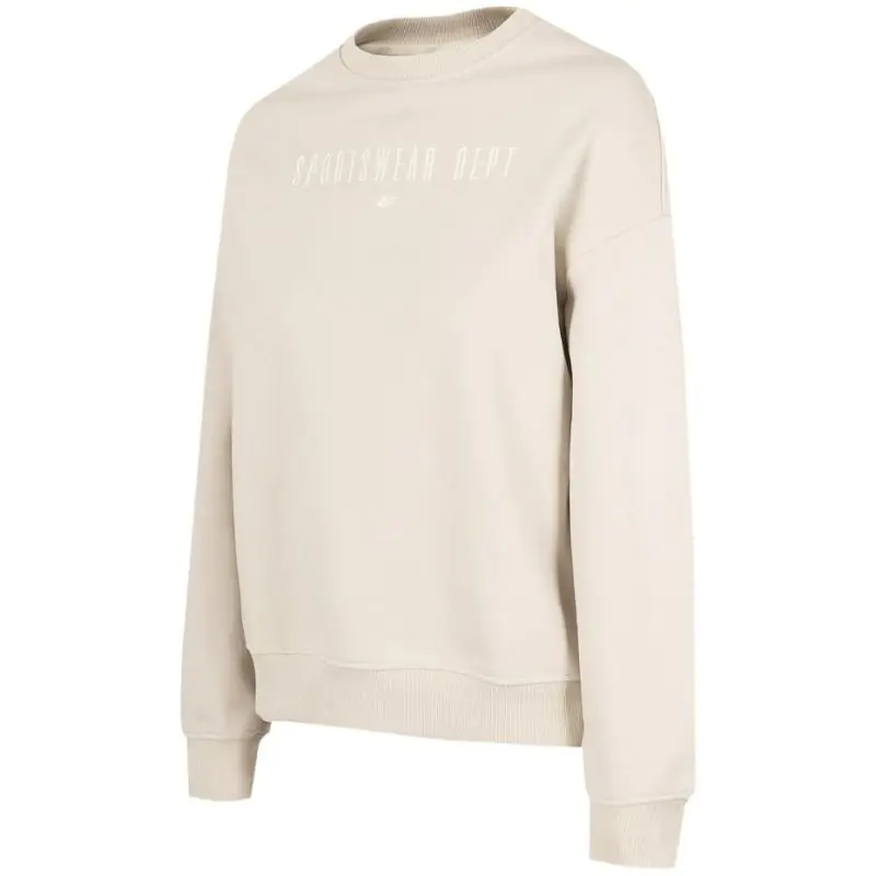 ⁨Women's sweatshirt 4F off-white H4Z22 BLD033 11S 2XL⁩ at Wasserman.eu