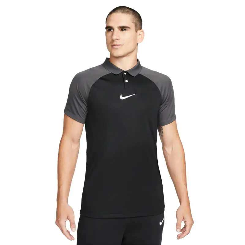 ⁨Koszulka polo Nike Dri-FIT Academy Pro M DH9228 (kolor Czarny. Szary/Srebrny, rozmiar M (178cm))⁩ w sklepie Wasserman.eu