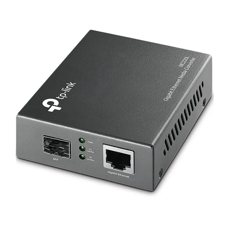 MC220L media converter 1xSFP GB 1xRJ45 1000M at Wasserman.eu