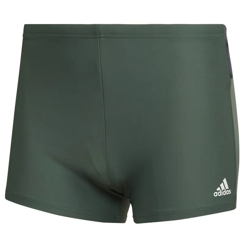 ⁨Kąpielówki adidas Block Boxer M (kolor Zielony, rozmiar S)⁩ w sklepie Wasserman.eu