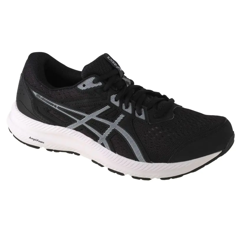 ⁨Buty do biegania Asics Gel-Contend 8 M 1011B492 (kolor Czarny, rozmiar 44)⁩ w sklepie Wasserman.eu