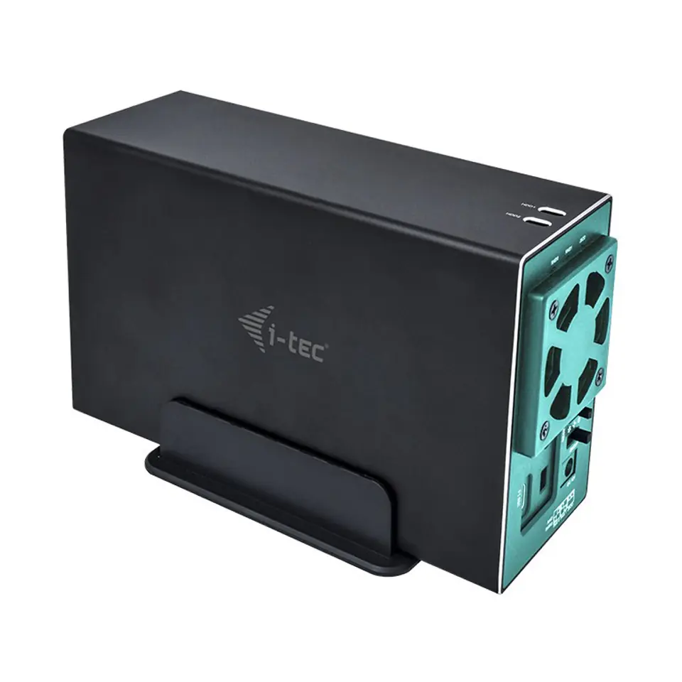 External case for 2 x 3.5 MySafe USB-C 3.0/ USB-C SATA HDD/SSD at Wasserman.eu