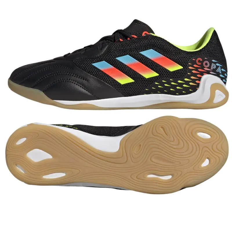 ⁨Buty piłkarskie adidas Copa Sense.3 IN Sala M (kolor Czarny, rozmiar 42 2/3)⁩ w sklepie Wasserman.eu