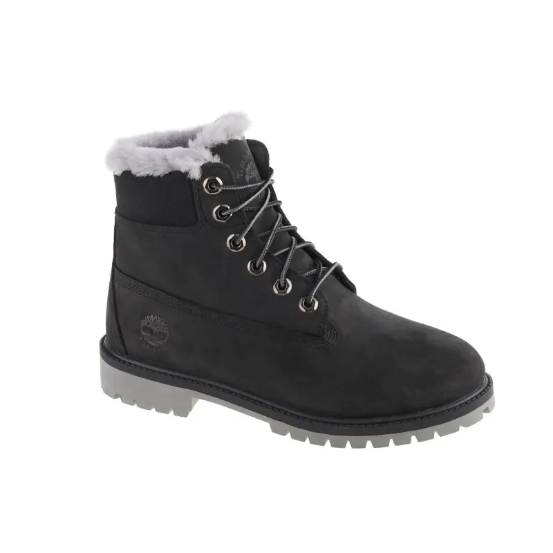 ⁨Buty Timberland Premium 6 IN WP Shearling Boot Jr (kolor Czarny, rozmiar 36)⁩ w sklepie Wasserman.eu