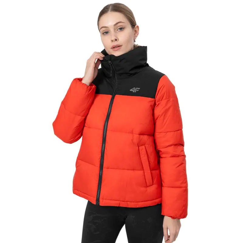 ⁨Women's jacket 4F red H4Z22 KUDP014 62S⁩ at Wasserman.eu