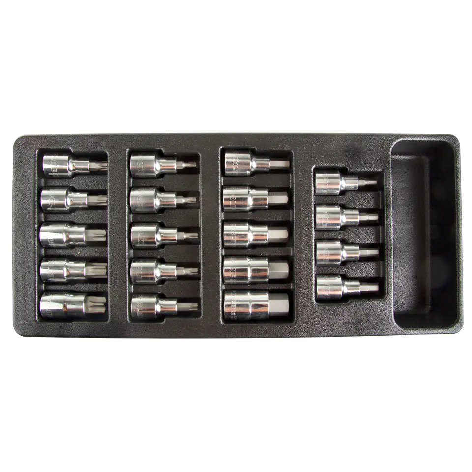 ⁨58787 Tray number 14 - set of Hex and Torx sockets, 19 elements⁩ at Wasserman.eu