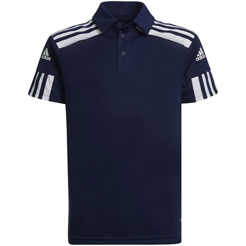 ⁨Koszulka adidas Squadra 21 Polo Jr (kolor Granatowy, rozmiar 116cm)⁩ w sklepie Wasserman.eu