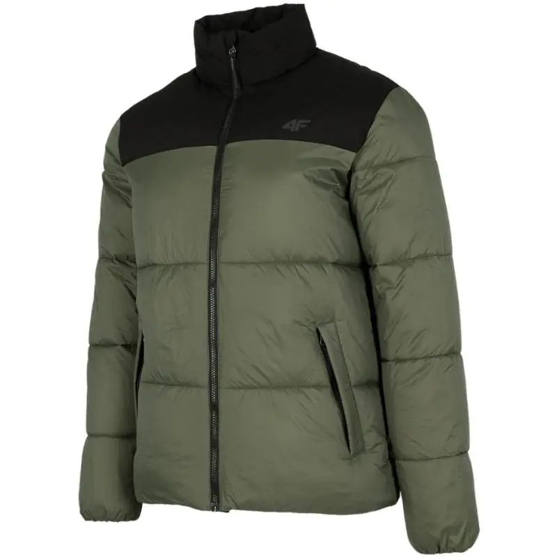 ⁨Men's jacket 4F khaki H4Z22 KUMP005 43S⁩ at Wasserman.eu
