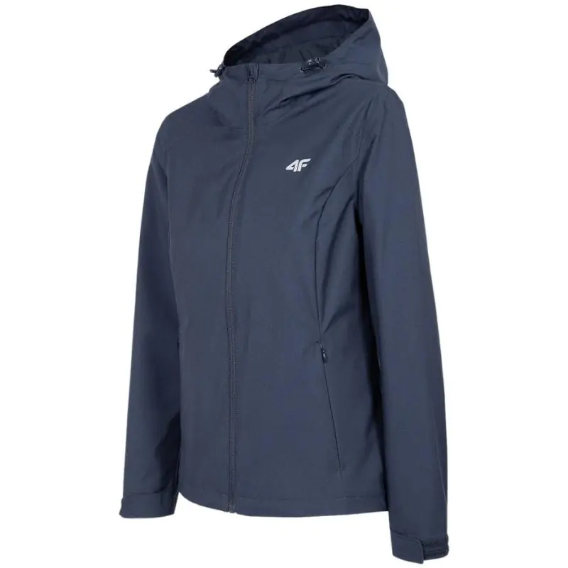 ⁨Women's jacket 4F denim melange H4Z22 KUD351 32M⁩ at Wasserman.eu
