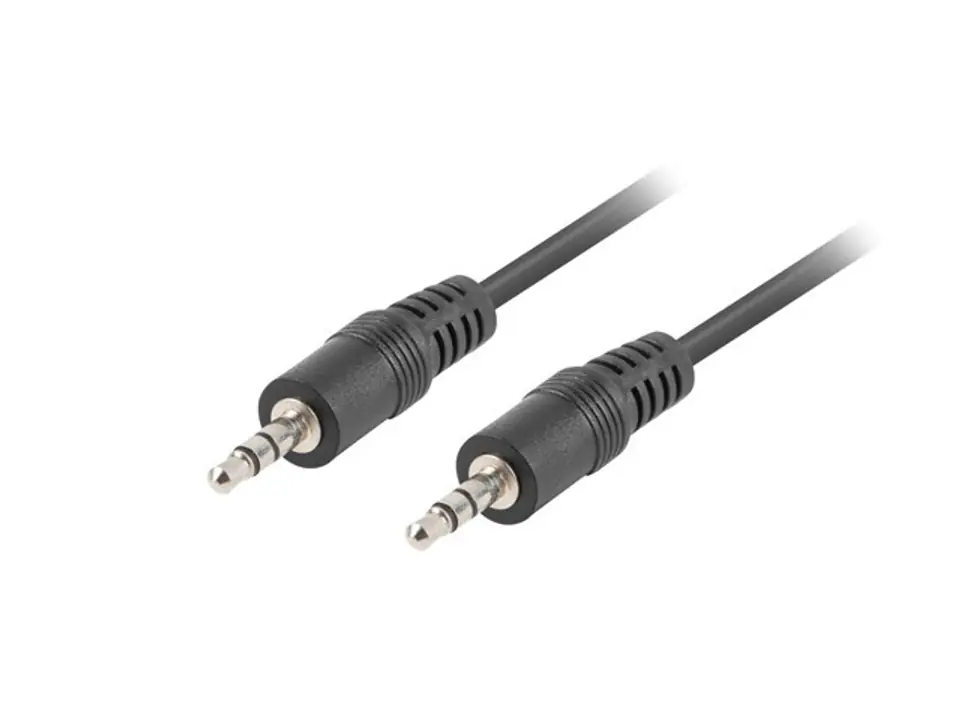 Cable Minijack - Minijack M/M 3.5mm 10m black at Wasserman.eu