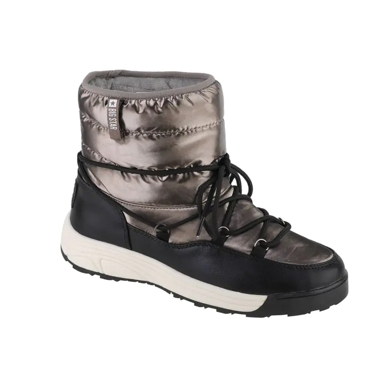 ⁨Buty Big Star Snow Boots W (kolor Szary/Srebrny, rozmiar 37)⁩ w sklepie Wasserman.eu