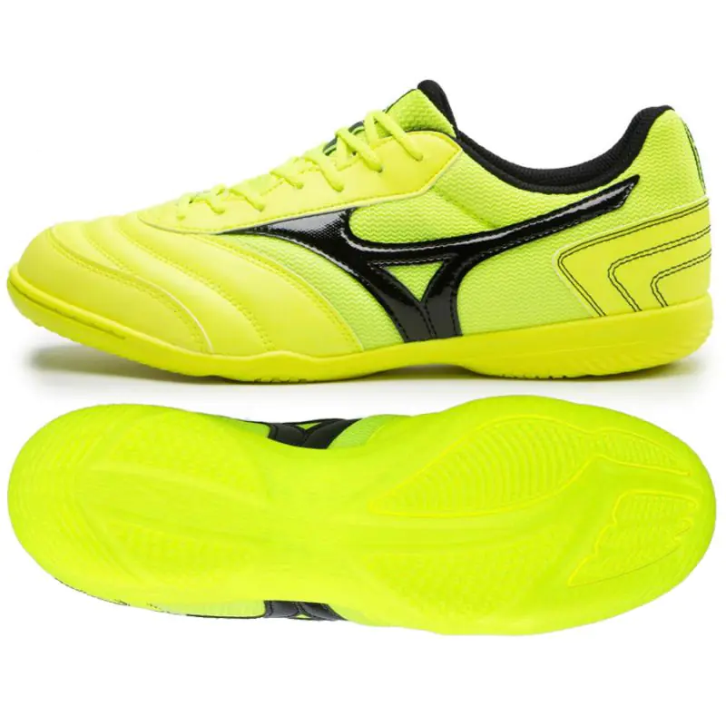 ⁨Buty piłkarskie Mizuno Mrl Sala Club IN M (kolor Żółty, rozmiar 44.5)⁩ w sklepie Wasserman.eu