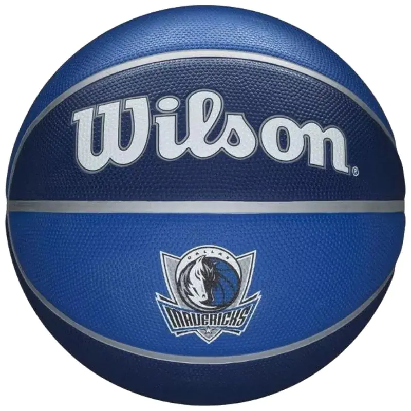 ⁨Piłka Wilson NBA Team Dallas Mavericks Ball (kolor Niebieski, rozmiar 7)⁩ w sklepie Wasserman.eu