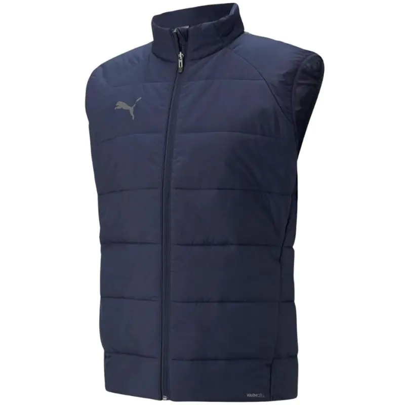 ⁨Puma Team Liga Vest Jacket navy blue 657968 06⁩ at Wasserman.eu